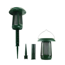 Load image into Gallery viewer, Solar Mosquito Zapper Waterproof LED Light Pest Bug Zapper Insect Mosquito Killer Lamp For Ground Garden Lawn Residential 5076